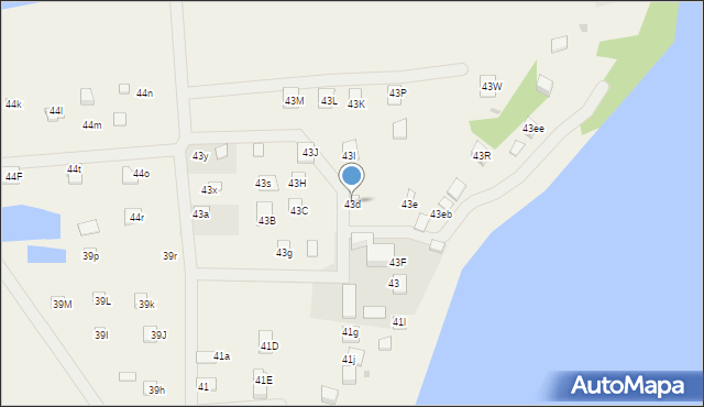 Małszewo, Małszewo, 43d, mapa Małszewo