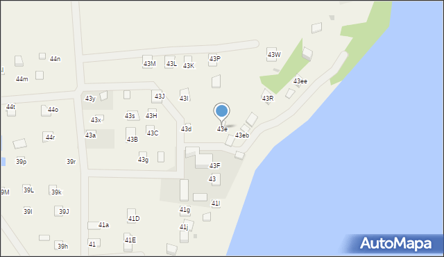 Małszewo, Małszewo, 43e, mapa Małszewo