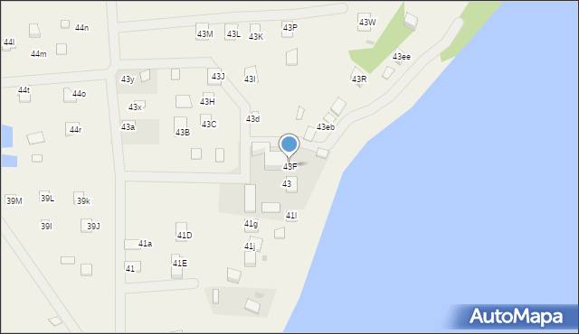 Małszewo, Małszewo, 43F, mapa Małszewo