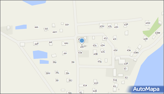 Małszewo, Małszewo, 43x, mapa Małszewo