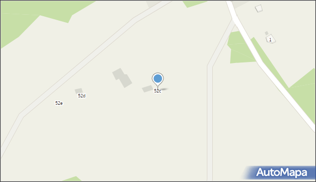 Małszewo, Małszewo, 52c, mapa Małszewo