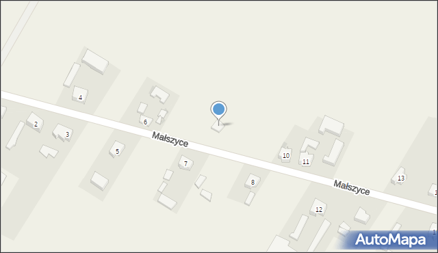 Małszyce, Małszyce, 7a, mapa Małszyce