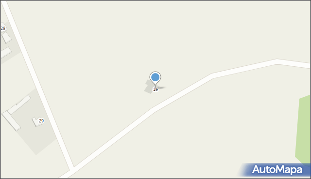 Malużyn, Malużyn, 1e, mapa Malużyn