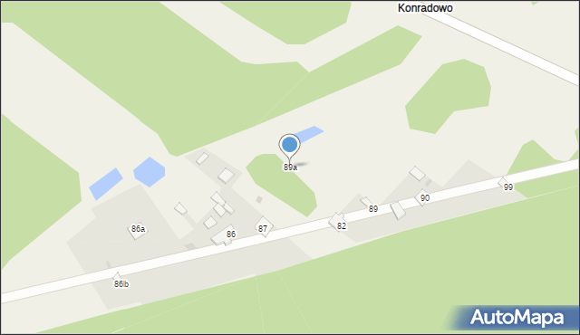 Malużyn, Malużyn, 89a, mapa Malużyn