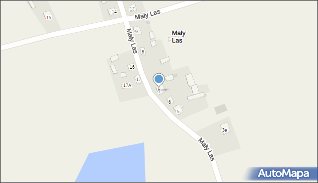 Mały Las, Mały Las, 7, mapa Mały Las