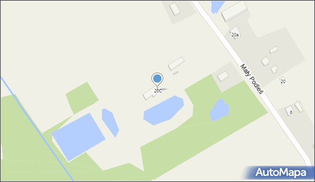 Mały Podleś, Mały Podleś, 20C, mapa Mały Podleś