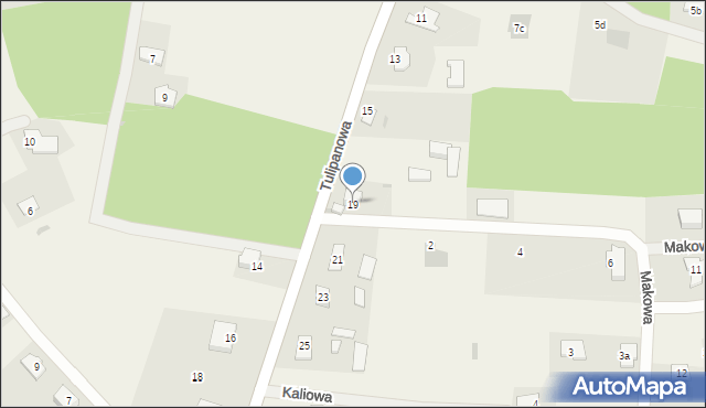 Mały Rudnik, Makowa, 19, mapa Mały Rudnik