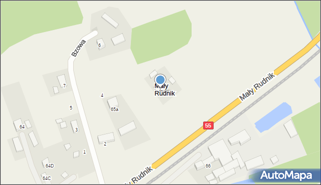 Mały Rudnik, Mały Rudnik, 65, mapa Mały Rudnik