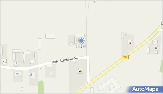 Mały Stanisławów, Mały Stanisławów, 2, mapa Mały Stanisławów