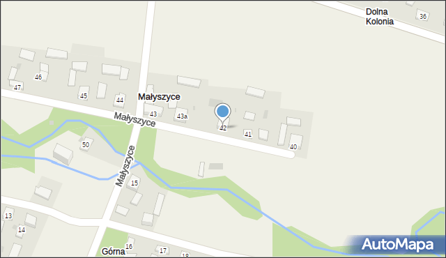 Małyszyce, Małyszyce, 42, mapa Małyszyce