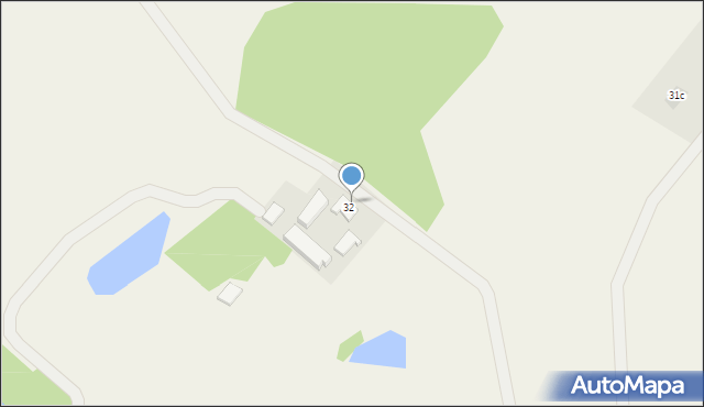 Małżewo, Małżewo, 32/1, mapa Małżewo