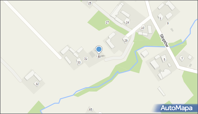 Malżyn, Malżyn, 30, mapa Malżyn