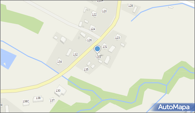 Manasterz, Manasterz, 135a, mapa Manasterz