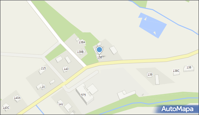 Manasterz, Manasterz, 136, mapa Manasterz