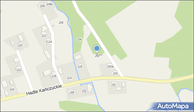 Manasterz, Manasterz, 202, mapa Manasterz