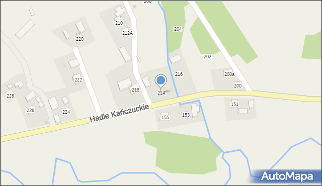 Manasterz, Manasterz, 214, mapa Manasterz