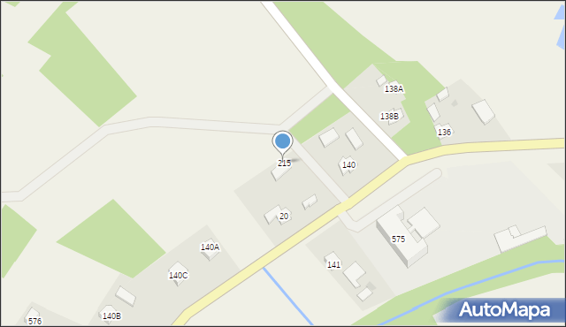 Manasterz, Manasterz, 215, mapa Manasterz