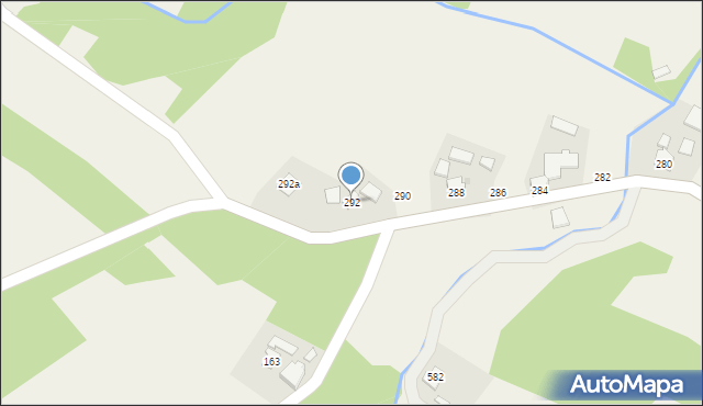 Manasterz, Manasterz, 292, mapa Manasterz