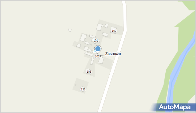 Manasterz, Manasterz, 103A, mapa Manasterz