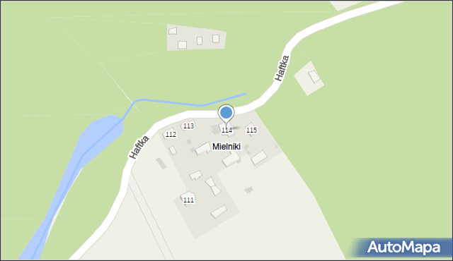 Manasterz, Manasterz, 114, mapa Manasterz