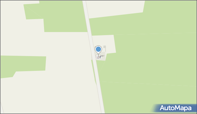 Manasterz, Manasterz, 116, mapa Manasterz