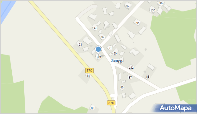 Manasterz, Manasterz, 126, mapa Manasterz