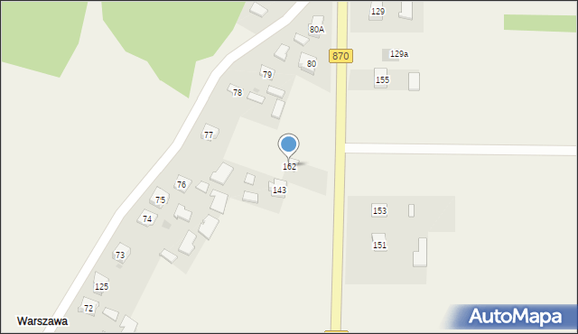 Manasterz, Manasterz, 162, mapa Manasterz