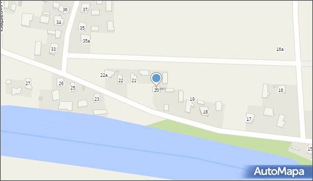 Manasterz, Manasterz, 20, mapa Manasterz