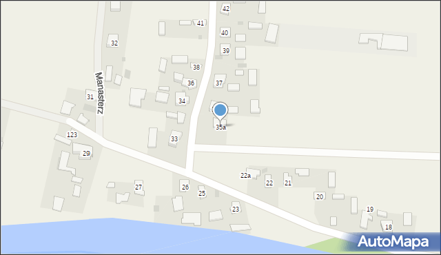Manasterz, Manasterz, 35a, mapa Manasterz