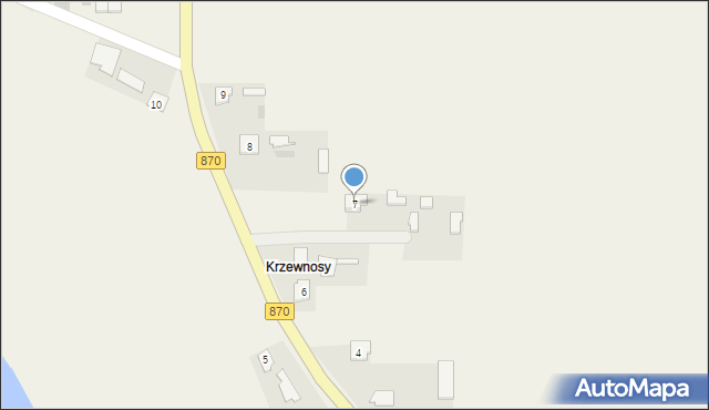Manasterz, Manasterz, 7, mapa Manasterz