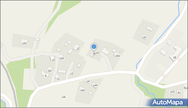Manasterzec, Manasterzec, 15, mapa Manasterzec