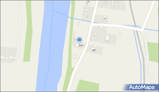 Manasterzec, Manasterzec, 1AA, mapa Manasterzec