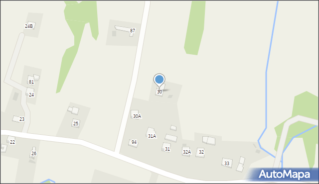 Manasterzec, Manasterzec, 30, mapa Manasterzec