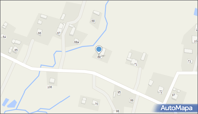 Manasterzec, Manasterzec, 69, mapa Manasterzec