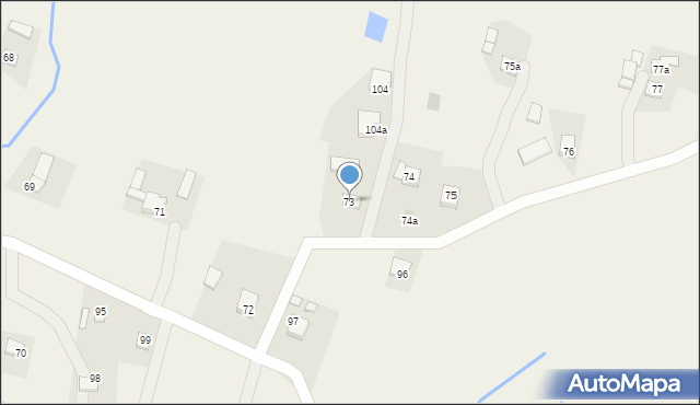 Manasterzec, Manasterzec, 73, mapa Manasterzec