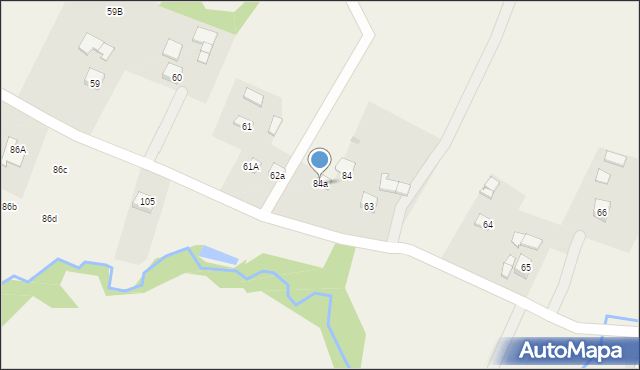 Manasterzec, Manasterzec, 84a, mapa Manasterzec