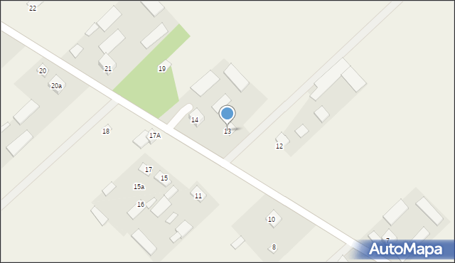 Manie, Manie, 13, mapa Manie