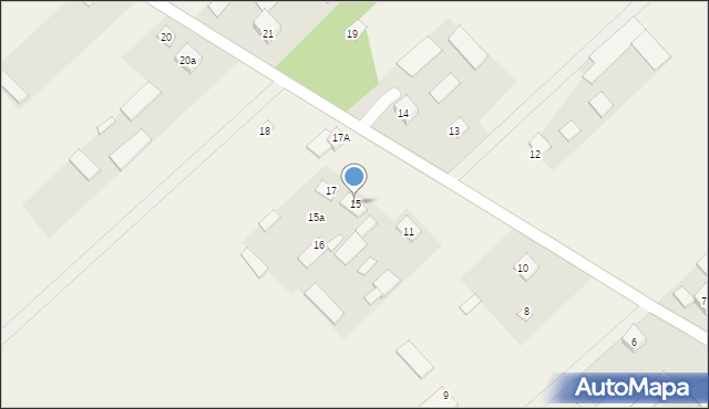 Manie, Manie, 15, mapa Manie