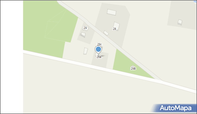 Mańki, Mańki, 29a, mapa Mańki