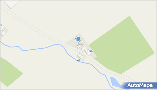 Mańkowice, Mańkowice, 47, mapa Mańkowice