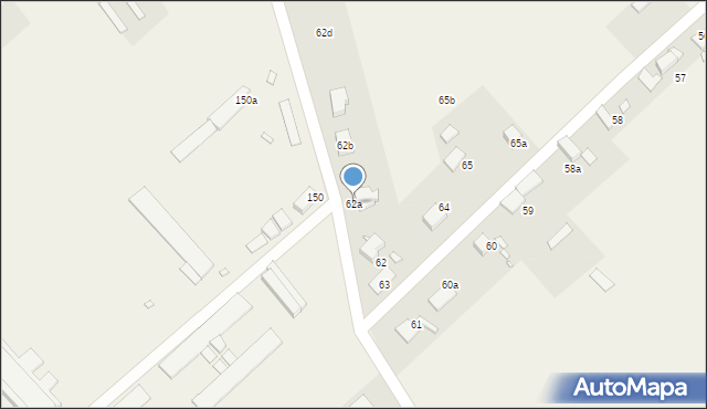 Mańkowice, Mańkowice, 62a, mapa Mańkowice