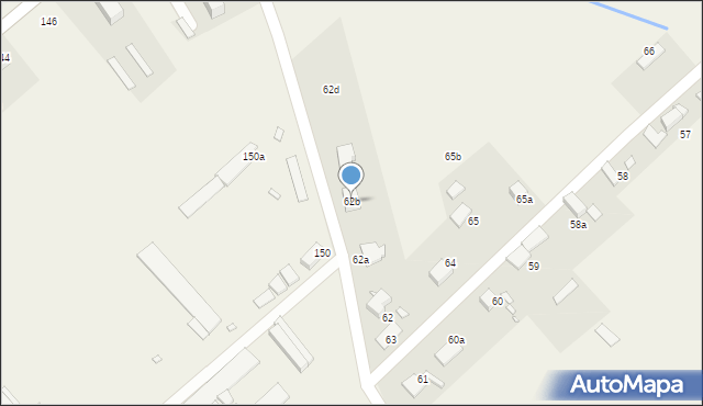 Mańkowice, Mańkowice, 62b, mapa Mańkowice