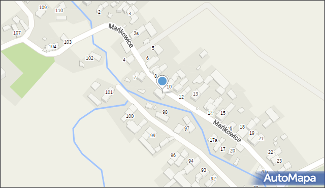 Mańkowice, Mańkowice, 7a, mapa Mańkowice