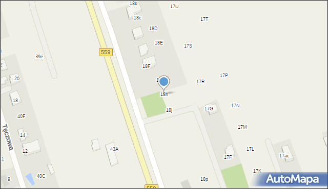 Mańkowo, Mańkowo, 18h, mapa Mańkowo