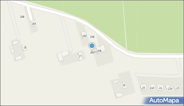 Mańkowo, Mańkowo, 26C, mapa Mańkowo