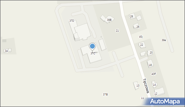 Mańkowo, Mańkowo, 37C, mapa Mańkowo