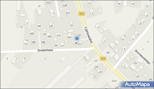 Mańkowo, Mańkowo, 66, mapa Mańkowo