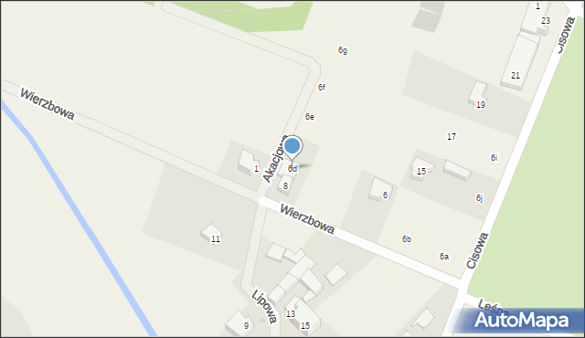 Manowo, Manowo, 6d, mapa Manowo