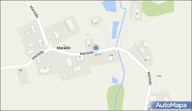 Maradki, Maradki, 10, mapa Maradki