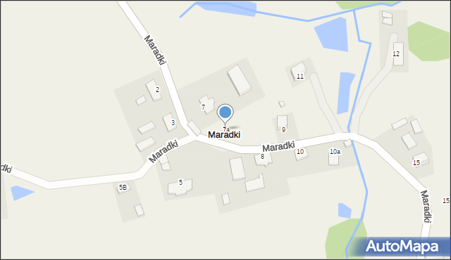Maradki, Maradki, 7a, mapa Maradki